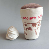 Chocolate Milk with Whipped Cream Take-Away Cup - Soft Toy - Parkette.