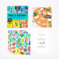 OMY School Fruits and Vegetables Poster - Parkette.