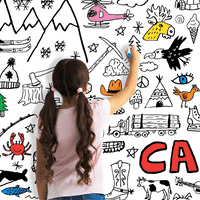 Top Canada Giant Colouring Poster - Parkette.