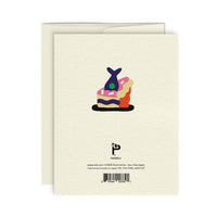 Jazzy Cat Greeting Card - Parkette.