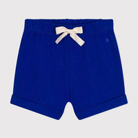 BABIES' LIGHTWEIGHT JERSEY SHORTS (SURF BLUE) - Parkette.