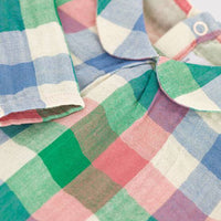 Babies Cotton Gauze Blouse with Collar - Parkette.