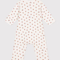 Babies' Footless Cotton Bodyjama - Foxes - Parkette.