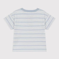 SHORT-SLEEVED STRIPED JERSEY T-SHIRT - Parkette.