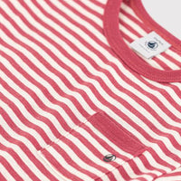 SHORT-SLEEVED STRIPED SLUB JERSEY T-SHIRT - Parkette.