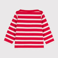 THICK STRIPY JERSEY BRETON TOP - Parkette.