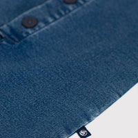 Babies' Sleeveless Denim Jumpsuit - Parkette.