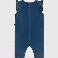 Babies' Sleeveless Denim Jumpsuit - Parkette.