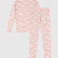 Snugfit Cotton Cloud Print Pajamas - Parkette.