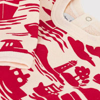 PATTERNED FLEECE SWEATSHIRT - Parkette.