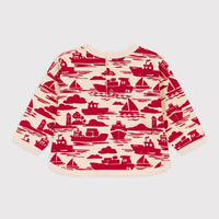PATTERNED FLEECE SWEATSHIRT - Parkette.