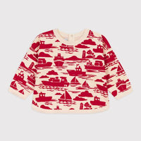 PATTERNED FLEECE SWEATSHIRT - Parkette.