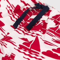 RECYCLED FABRIC SWIM SHORTS - Parkette.