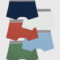 Cotton Boxer Shorts - 5 Pack - Parkette.