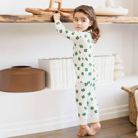 Clover Print PJ Set - Parkette.
