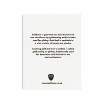 Gold Leaf Mini Card - Parkette.