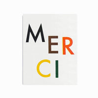 Merci Mini Card - Parkette.