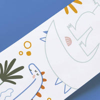 Scrollino Dino Coloring - Parkette.
