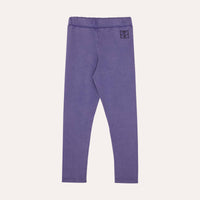 Washed Blue Kids Leggings - Parkette.