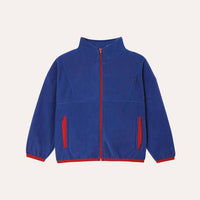 BLUE POLAR ZIP SWEATSHIRT - Parkette.