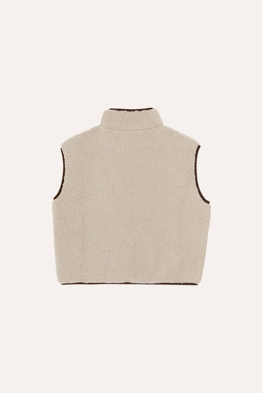Ecru Teddy Vest - Parkette.