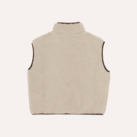 Ecru Teddy Vest - Parkette.