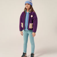 Purple Polar Jacket - Parkette.