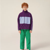Purple Polar Zipped Sweatshirt - Parkette.