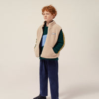 Navy Corduroy Trousers - Parkette.