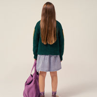 BLUE WASHED SKIRT - Parkette.