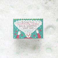 Solid Shampoo Lavender & Rose Geranium Soap Bar - Parkette.