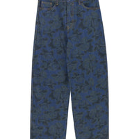 Berta Roses Print Denim - Parkette.