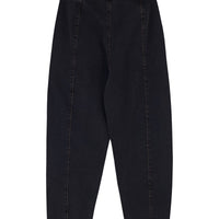Denim Buttons Trousers - Parkette.