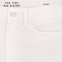 Vicky Denim - White - Parkette.