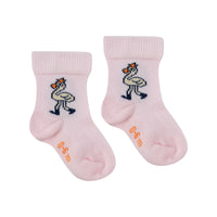 Flamingo Medium Baby Socks - Parkette.