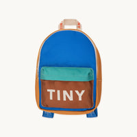 Color Block Backpack - Blue/Emerald - Parkette.