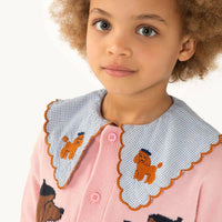 Poodle Mockneck Cardigan - Parkette.