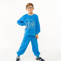 Solid Sweatpant - Blue - Parkette.