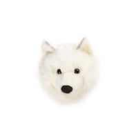 Lucy the White Wolf - Medium Head - Parkette.