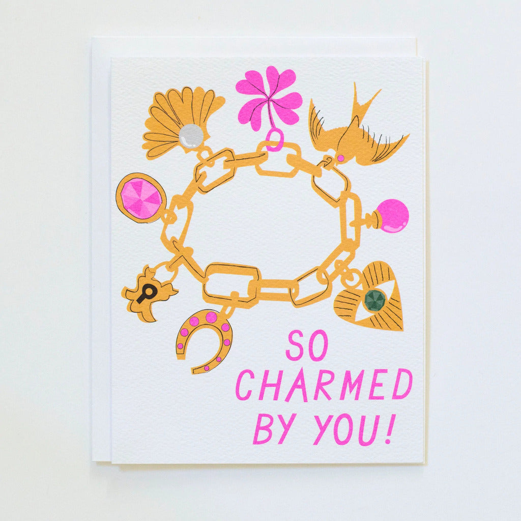 Charm Bracelet Note Card - Parkette.