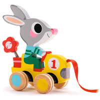 Roulapic the Rabbit Pull-Along Toy - Parkette.