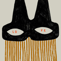 Mask Love Poster - Parkette.