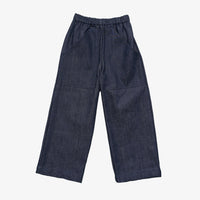 Indigo Wide Leg Jeans - Parkette.