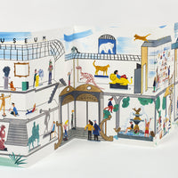 Stickyscapes at the Museum Sticker Book - Parkette.