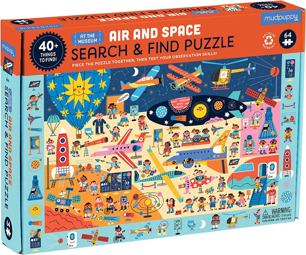 Air and Space Search and Find Puzzle - Parkette.