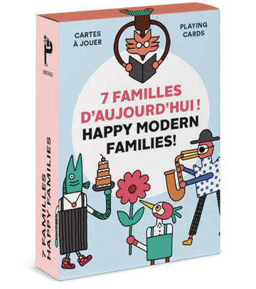 Happy Modern Families Card Game - Parkette.