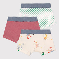 Boys' Cotton Boxers & Glow-In-The-Dark Pair 3 Pack - Parkette.