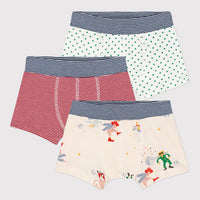 Boys' Cotton Boxers & Glow-In-The-Dark Pair 3 Pack - Parkette.