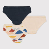 Boys' Cotton Briefs 3 Pack - Parkette.