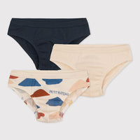 Boys' Cotton Briefs 3 Pack - Parkette.